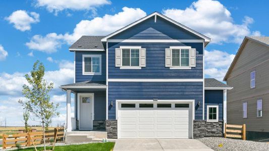 New construction Single-Family house 4759 Lynxes Way, Johnstown, CO 80534 EDMON- photo 0