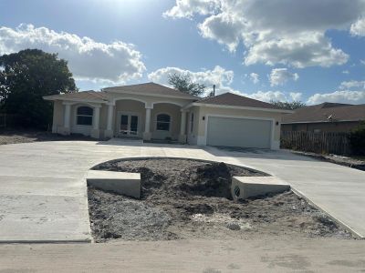 New construction Single-Family house 1908 Sw Americana St, Port St. Lucie, FL 34953 - image