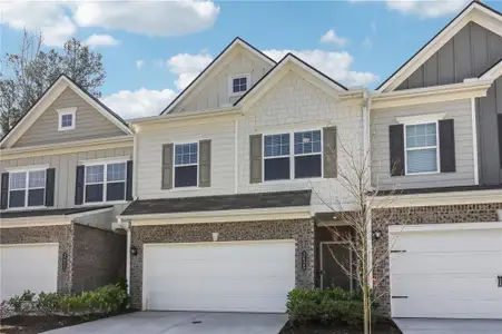 New construction Townhouse house 3625 Fairhaven Dr, Powder Springs, GA 30127 - image