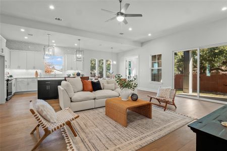 New construction Single-Family house 2191 Quiet Stables Cir, Cedar Park, TX 78613 Daisy- photo 6 6