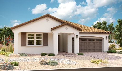 New construction Single-Family house 21888 E Saddle Ct E, Queen Creek, AZ 85142 Cassandra- photo 1 1