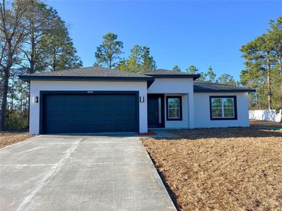 New construction Single-Family house 6440 N Canfield Wy, Citrus Springs, FL 34434 - image