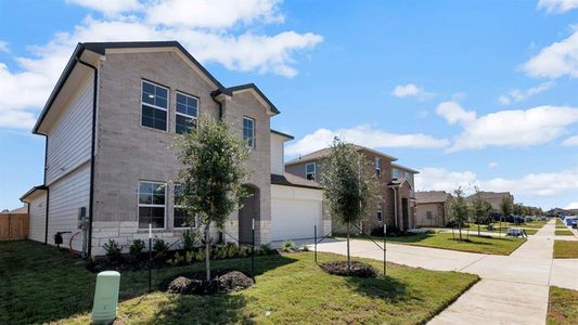 New construction Single-Family house 13704 Dismuke Dr, Manor, TX 78653 The Naples- photo 0