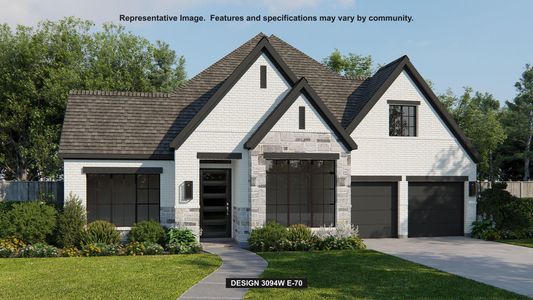 New construction Single-Family house 16611 Harmony Lea Ln, Hockley, TX 77447 plan 3094W - image