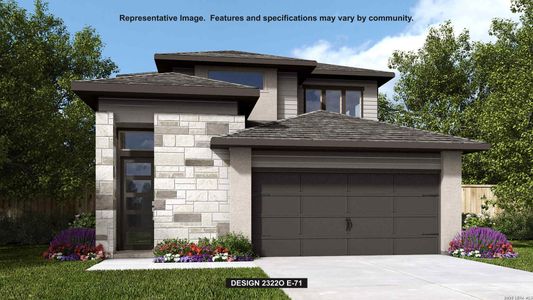 New construction Single-Family house 1923 Friedrich Wy, New Braunfels, TX 78130 plan 2322O - image