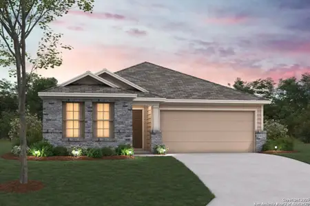 New construction Single-Family house 1117 Limestone Rdg, Seguin, TX 78155 Eastland- photo 0