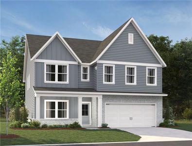 New construction Single-Family house 6245 Kismet Rd, Buford, GA 30518 plan Savoy - image