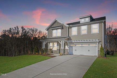 New construction Single-Family house 23 Eagle Crest Court, Lillington, NC 27546 - photo 3 3