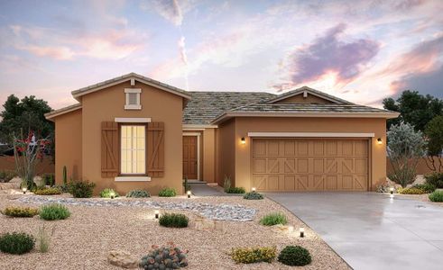 New construction Single-Family house 20073 W. Luke Avenue, Litchfield Park, AZ 85340 Hacienda Series - Cinnabar- photo 0