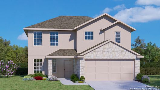New construction Single-Family house 14721 Crosby Rusk, San Antonio, TX 78245 - image