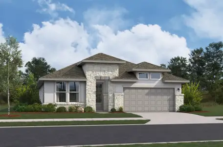 New construction Single-Family house 15310 Comanche Pl, San Antonio, TX 78233 plan Teton - image