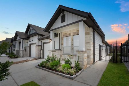 New construction Single-Family house 10023 Crescendo Way, Iowa Colony, TX 77583 Carriagehouse- photo 0