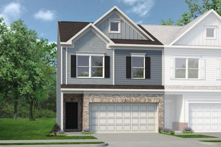 New construction Townhouse house Conyers, GA 30094 plan The Ellison II - image