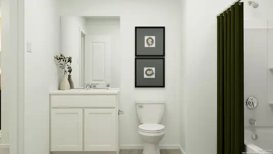 New construction Single-Family house 13922 Axis Pass, San Antonio, TX 78253 plan Sentosa - image 15
