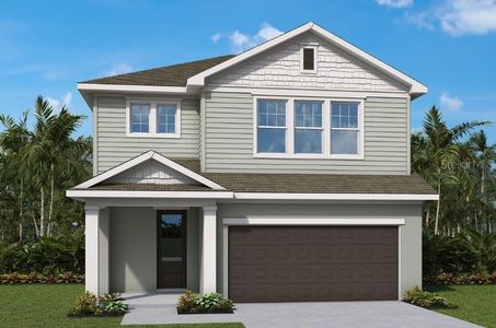 New construction Single-Family house 3519 Yellow Cassia Dr, Wesley Chapel, FL 33543 plan The Westcliff - image
