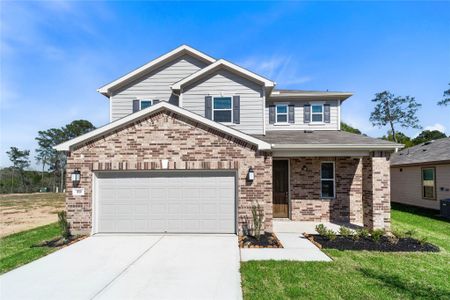 New construction Single-Family house 850 Mustang Ridge Ter, Magnolia, TX 77354 - image