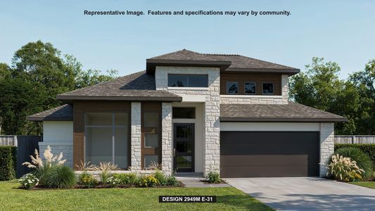 New construction Single-Family house 18707 Wild Stripes Ct, Conroe, TX 77302 plan 2949M - image