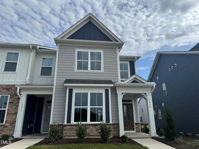 New construction Townhouse house 2489 Wendell Valley Boulevard, Wendell, NC 27591 - photo 0