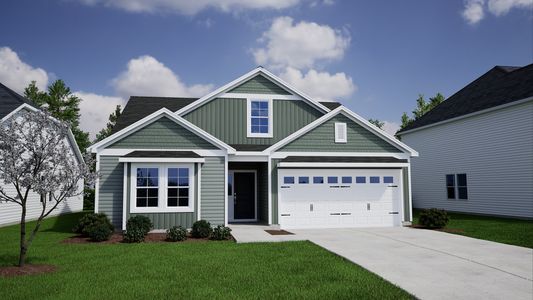 New construction Single-Family house 810 School Field Dr, Sneads Ferry, NC 28460 plan Durham - image