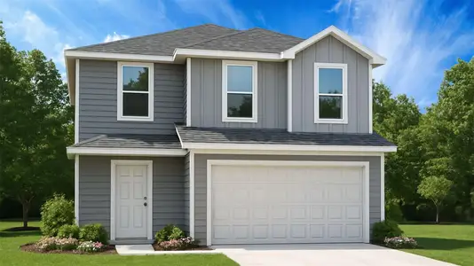 New construction Single-Family house 19014 Foxface Peak Dr, Hockley, TX 77447 - image