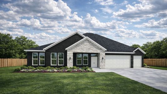 New construction Single-Family house 216 Gonsoulin Ln, Pinehurst, TX 77362 plan Galway - image