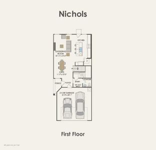 Pulte Homes, Nichols floor plan