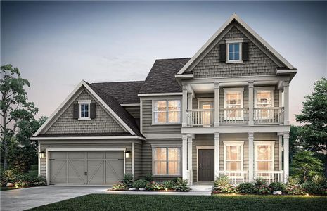 New construction Single-Family house 121 Lucas Ct, Hoschton, GA 30548 - image