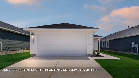 New construction Single-Family house 164 Garcia St, Buda, TX 78610 plan The Barton - image