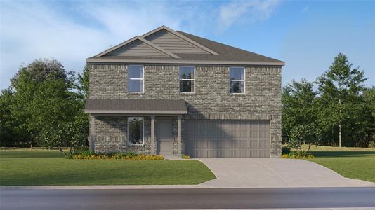 New construction Single-Family house 26730 Red Sunset Maple Lane, Katy, TX 77493 Littleton- photo 0