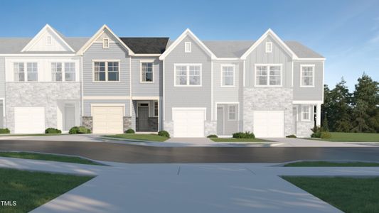 New construction Townhouse house 821 Windmill Palm Dr, Zebulon, NC 27597 null- photo 0