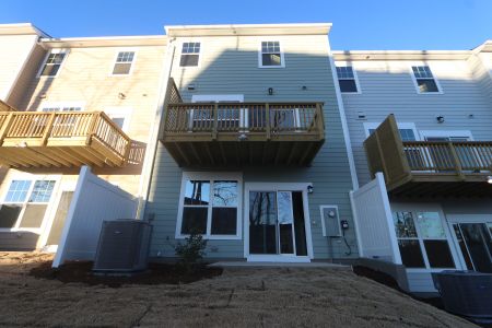 New construction Townhouse house 2719 Hunter Woods Dr, Apex, NC 27502 Hyde Park - Front Entry Townhomes- photo 49 49