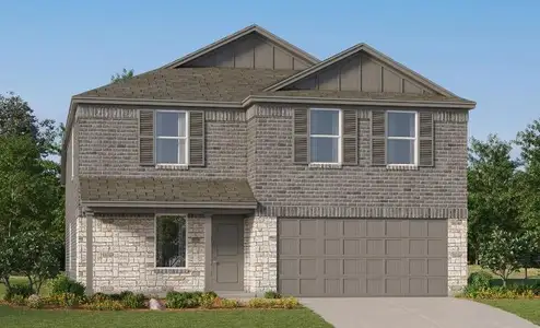 New construction Single-Family house 2126 Mosaic Valley Ct, Angleton, TX 77515 plan Littleton - image