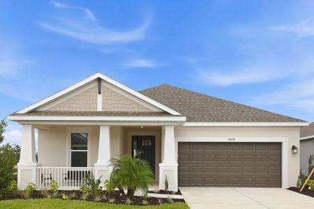 New construction Single-Family house 14259 Sawmill St, Parrish, FL 34219 plan Aruba - image
