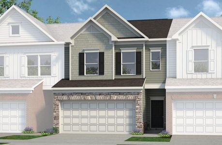 New construction Townhouse house 124 Trinity Dr, Unit 5, Auburn, GA 30011 - image