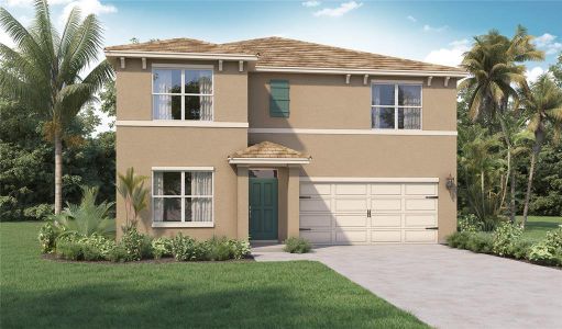 New construction Single-Family house 5063 Marshelder St, Apopka, FL 32712 Parker- photo 0