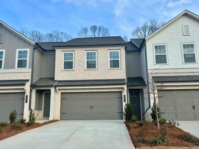 New construction Townhouse house 5475 Allegro Ln, Flowery Branch, GA 30542 plan Foxglove - image
