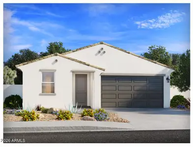 New construction Single-Family house 7588 E Cozy Cottage Ln, San Tan Valley, AZ 85143 plan Leslie - image