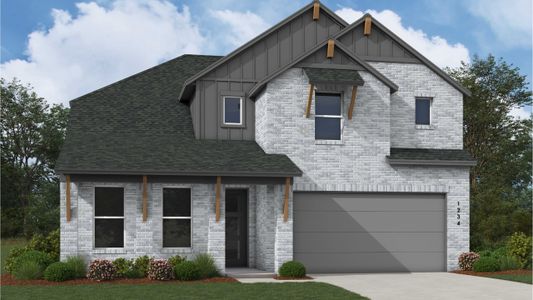 New construction Single-Family house Todd Mission, TX 77316 plan Renoir - image