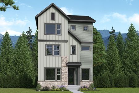 New construction Single-Family house 6632 Knapp Dr, Colorado Springs, CO 80924 plan The Vandalay - image
