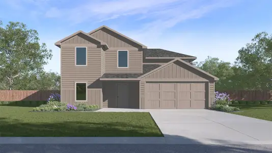 New construction Single-Family house 375 China Grove Ln, China, TX 77613 plan Denise - image