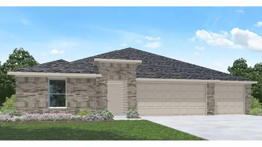 New construction Single-Family house 10519 Aren Rd, Conroe, TX 77303 plan Maverick - image