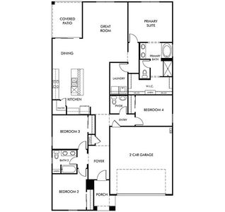 New construction Single-Family house 2475 E Vintage Dr, San Tan Valley, AZ 85143 plan Arlo - image
