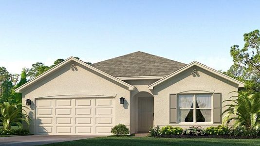 New construction Single-Family house 10948 Gentle Current Way, Parrish, FL 34219 Cali- photo 0