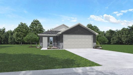 New construction Single-Family house 1155 Sultana Springs Court, Houston, TX 77090 Amber X30A- photo 0