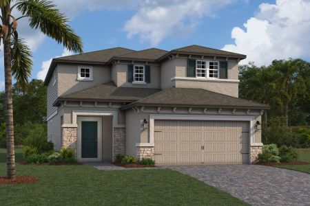 New construction Single-Family house 13728 Berrywood Ct, Hudson, FL 34669 Santa Cruz- photo 0