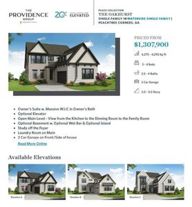 Overview of Lot 344 from The Providence Group