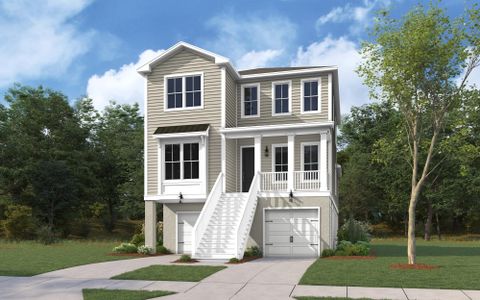 New construction Single-Family house 5103 Hut Creek Rd, Johns Island, SC 29455 plan Amberly - image