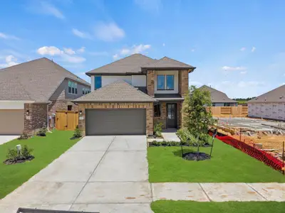 New construction Single-Family house 222 Violet Crown Ln, New Caney, TX 77357 plan Covington - image