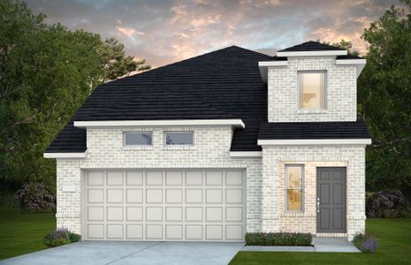New construction Single-Family house 12158 Pinara Trl, Conroe, TX 77303 plan Gustine - image