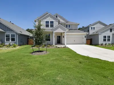 New construction Single-Family house 105 Wagon Spoke Wy, Liberty Hill, TX 78642 plan Dormer - image